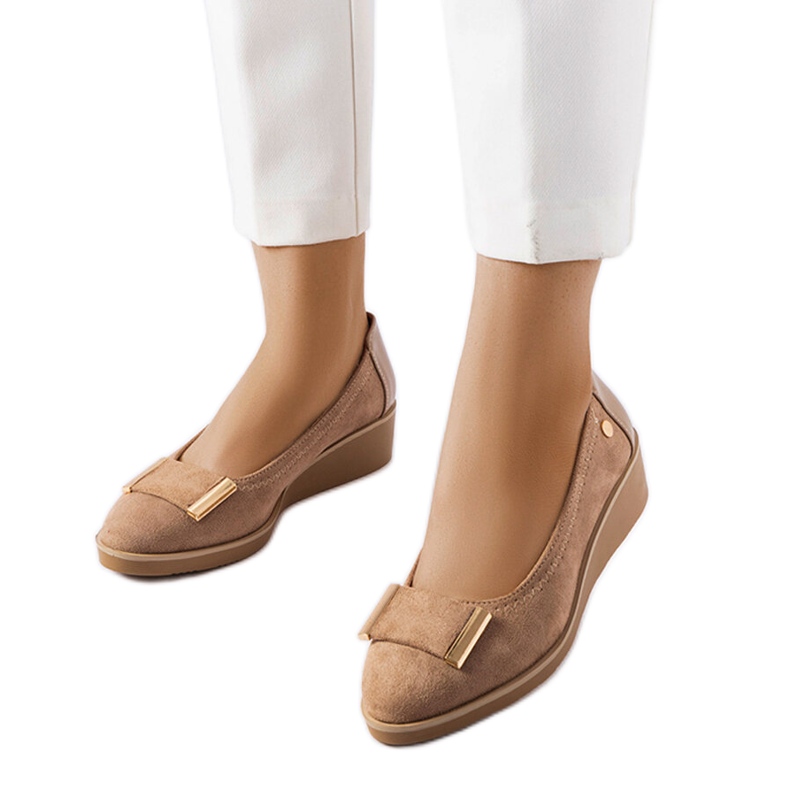 Inna Bailarinas con plantilla de piel de Kajla negro