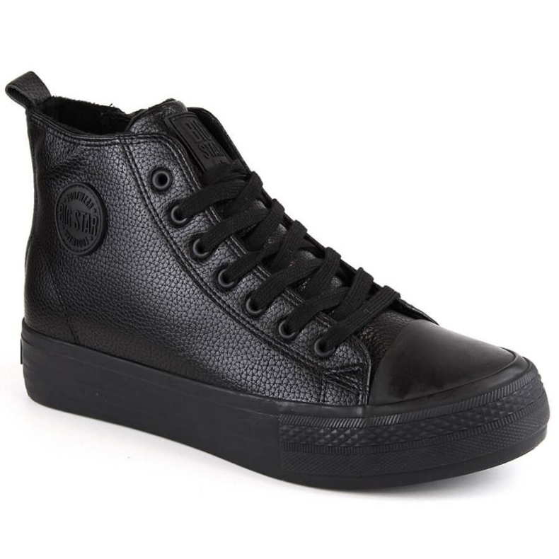 Zapatillas altas en la plataforma con aislamiento Big Star M INT1914 negro