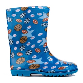 Botas de agua Shelovet azul para niño