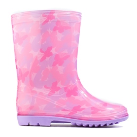Botas de agua rosa Shelovet niña rosado