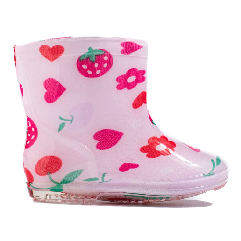 Botas de agua niña Shelovet fruit rosa rosado