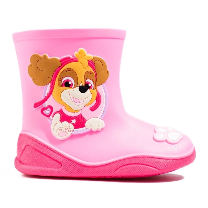 Botas de agua para niños Shelovet, rosa claro rosado