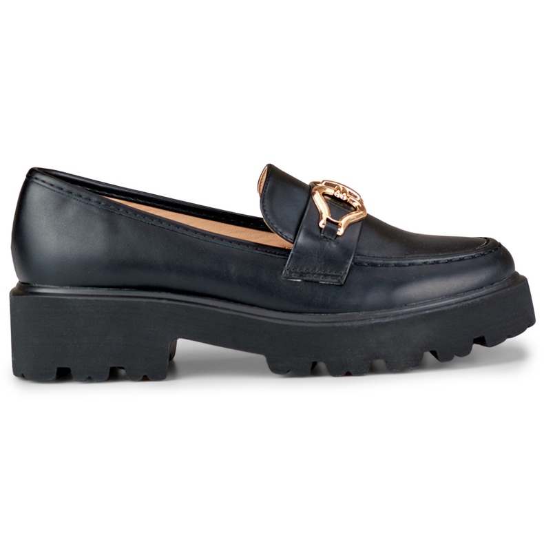 Mocasines mujer ecopiel negra negro Mocasines mujer ecopiel negra negro