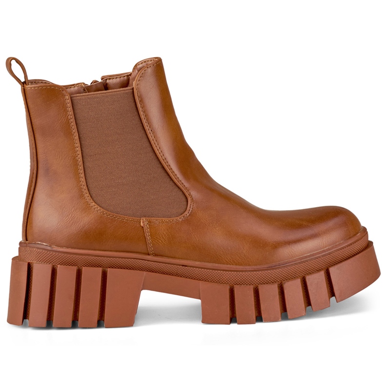 Botas de trabajo de mujer Veris marrones marrón