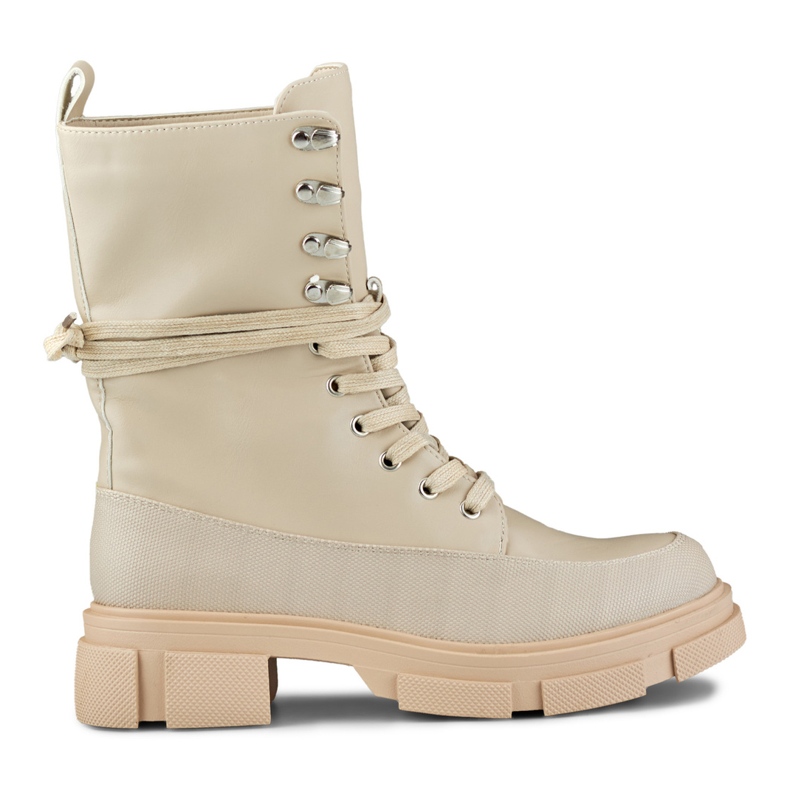 Botas altas de mujer Garlin beige Botas altas de mujer Garlin beige