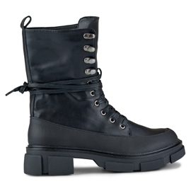 Botas altas de mujer Garlin negro