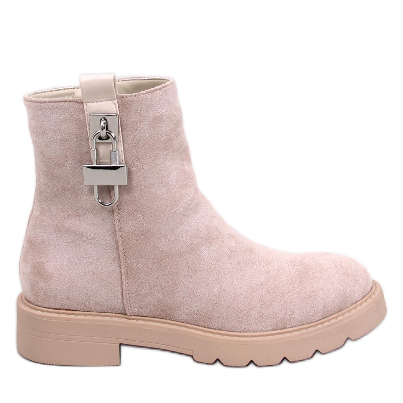 Botas Chelsea de mujer Emarco Beige