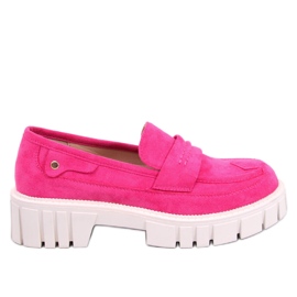 Mocasines con plataforma de Chandra Peach rosado