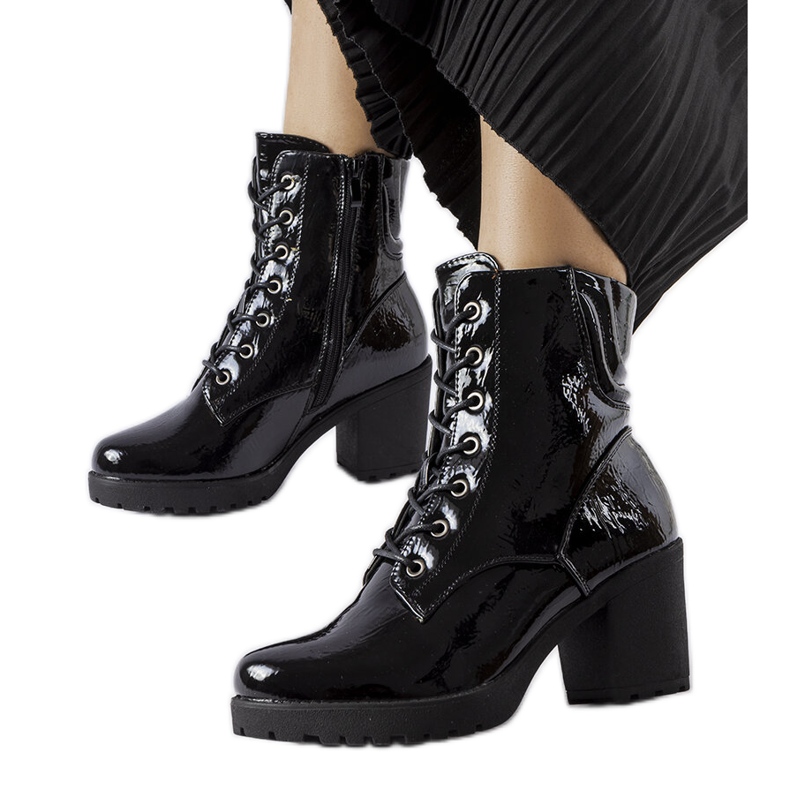 Botines con aislamiento negros de Lanza