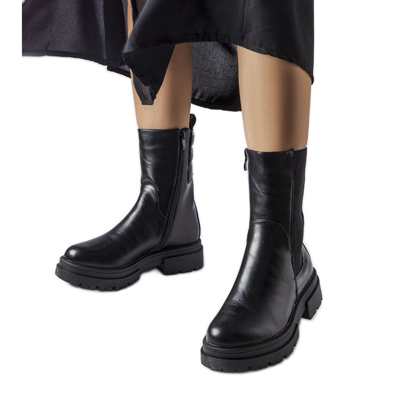 Botas aislantes negras de Fornari negro Botas aislantes negras de Fornari negro