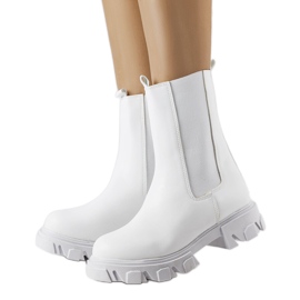 Botas trabajadoras blancas Vallejo blanco Botas trabajadoras blancas Vallejo blanco