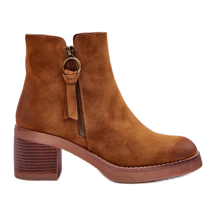 Botas Clásicas Mujer Ante Marrón Limoso