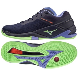 Zapatillas balonmano Mizuno Wave Stealth Neo M X1GA200011 azul azul