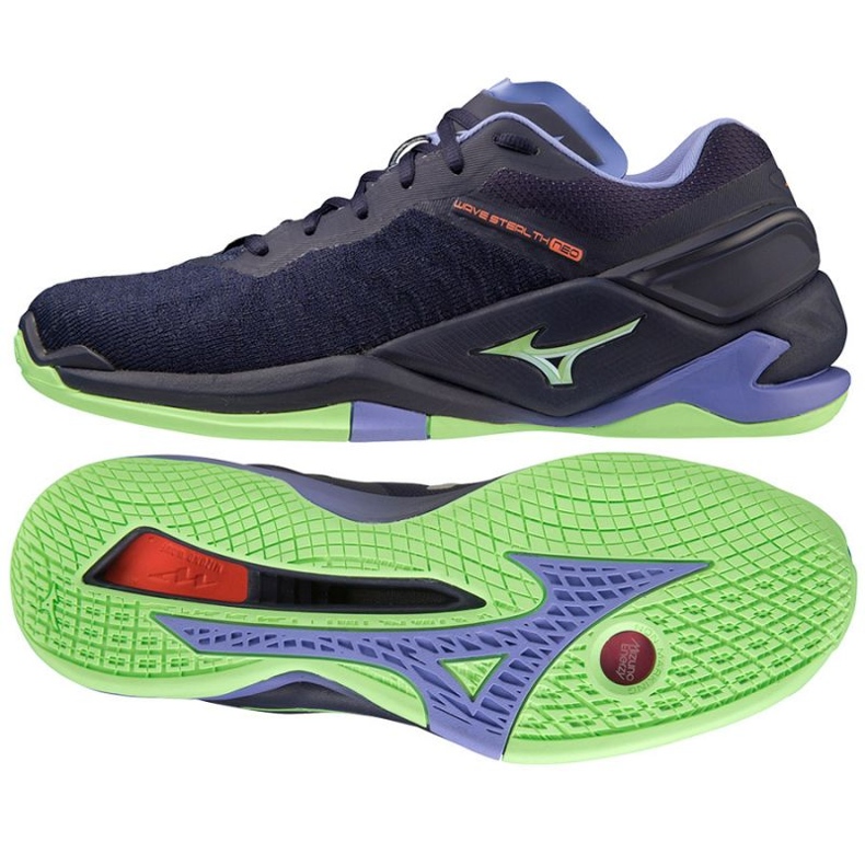 Zapatillas balonmano Mizuno Wave Stealth Neo M X1GA200011 azul azul