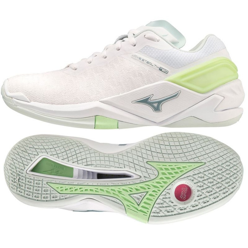Zapatillas balonmano Mizuno Wave Stealth Neo W X1GB200035 blanco blanco