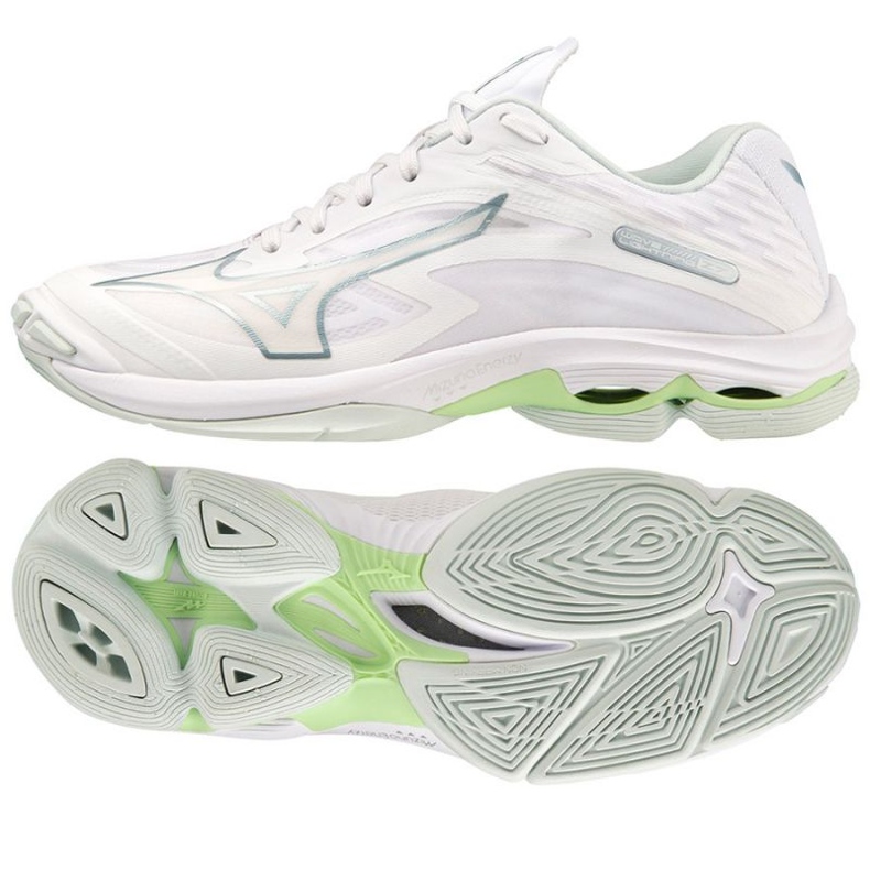 Zapatillas voleibol Mizuno Wave Lightning Z7 W V1GC220037 blanco blanco