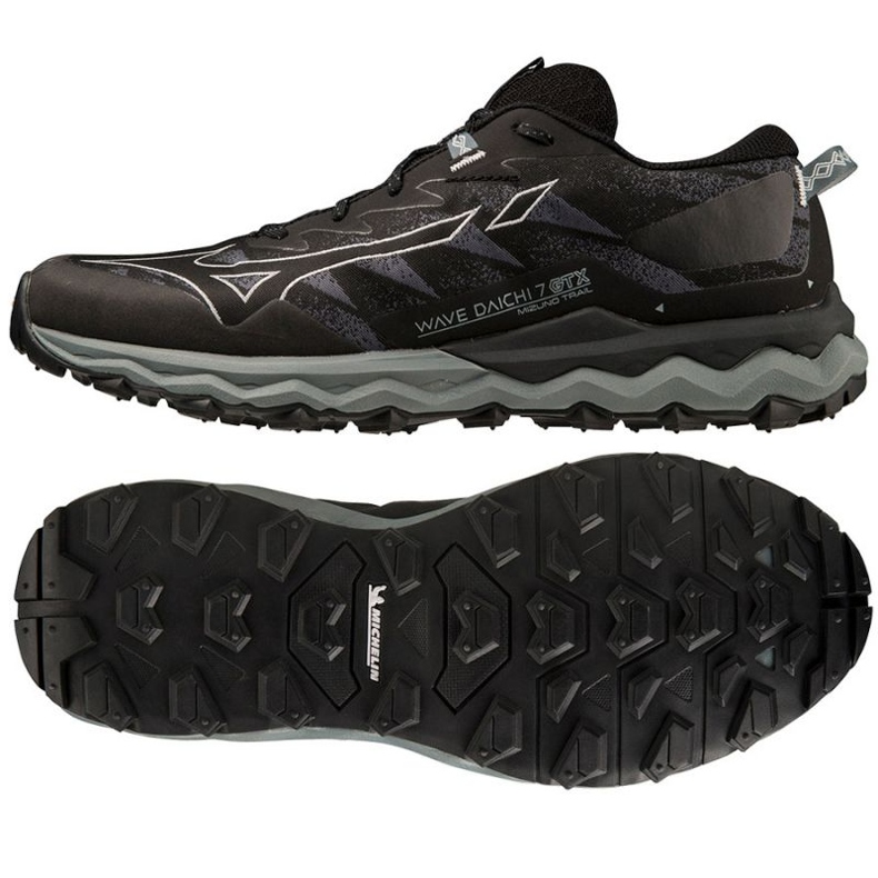 Zapatillas running Mizuno Wave Daichi 7 Gtx M J1GJ225651 negro Zapatillas running Mizuno Wave Daichi 7 Gtx M J1GJ225651 negro