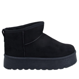 Botas de nieve con plataforma Solnis Negro