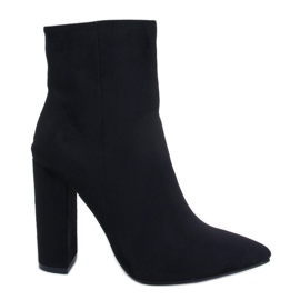 Botas de tacón Rivers negras negro
