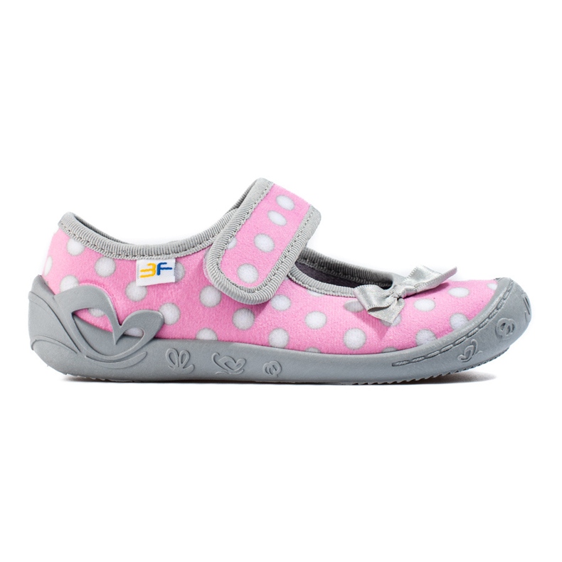 Pantuflas Shelovet rosa para niña rosado