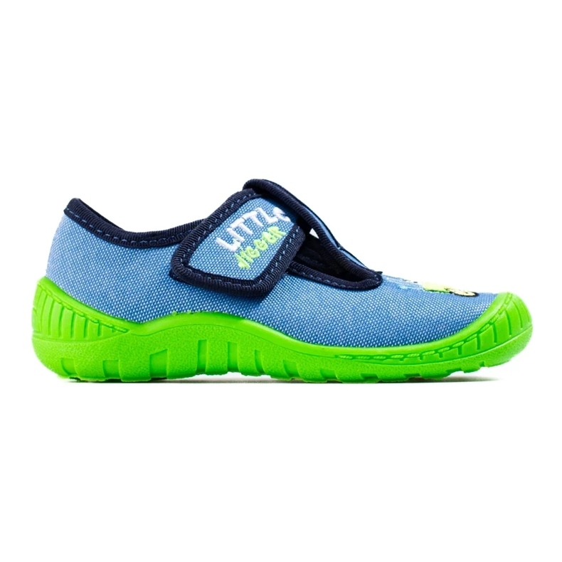 Zapatillas excavadora Shelovet velcro azul