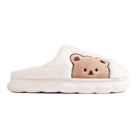 Pantuflas de mujer con osito blanco Shelovet