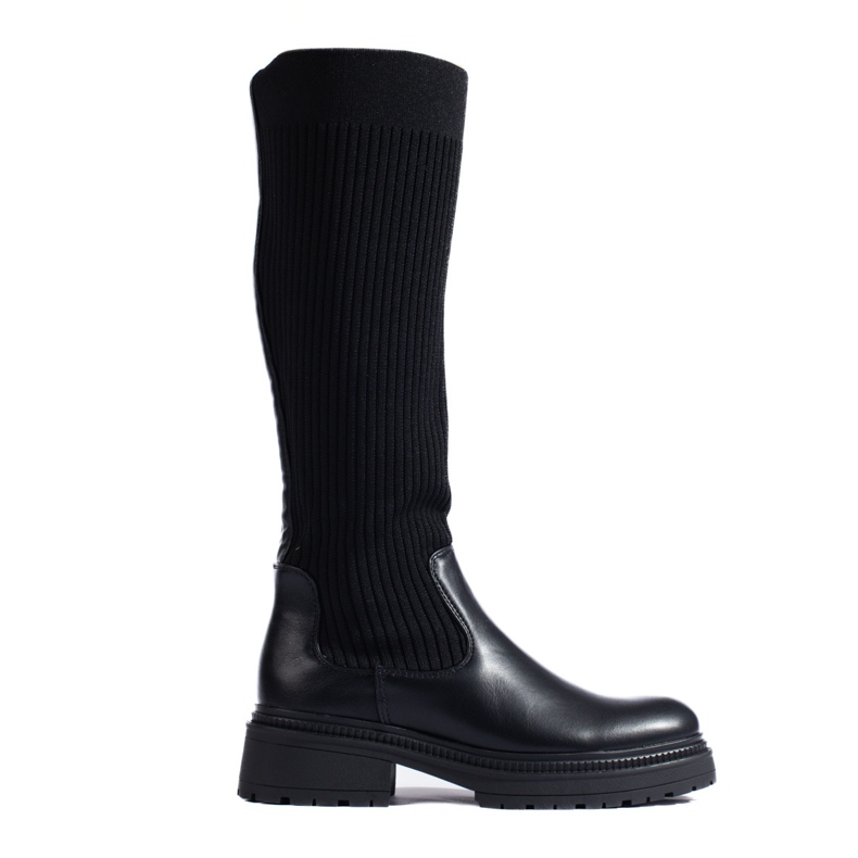 Botas sin cordones negras de Shelovet negro