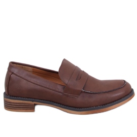 Mocasines clásicos de mujer Rhodes Cuoio marrón