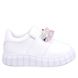 Zapatos brogue con plataforma Worth Blanco