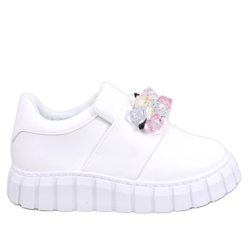 Zapatos brogue con plataforma Worth Blanco