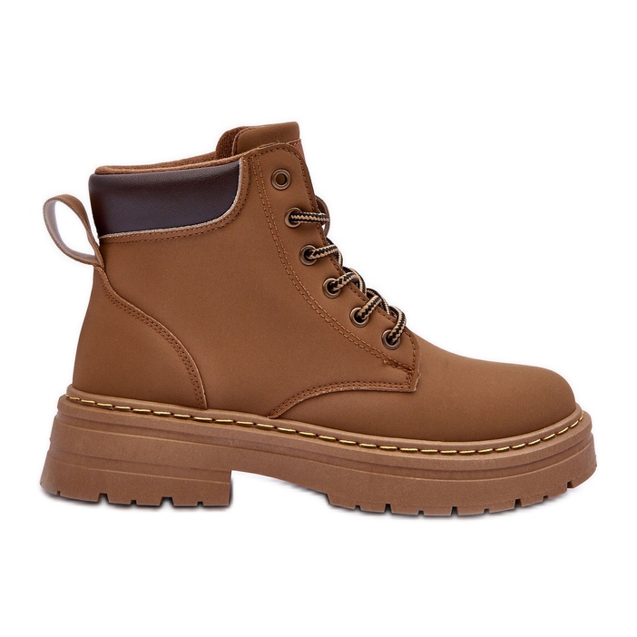 Botas Trapper Mujer Cálido Beige Oscuro Corbin