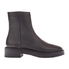 Marco Shoes Botas cómodas negro
