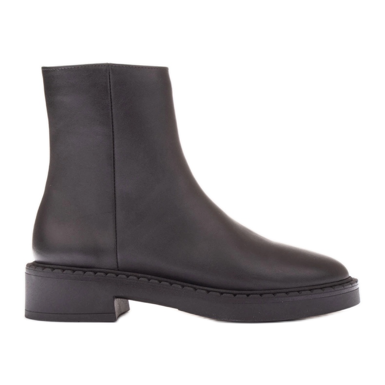 Marco Shoes Botas cómodas negro