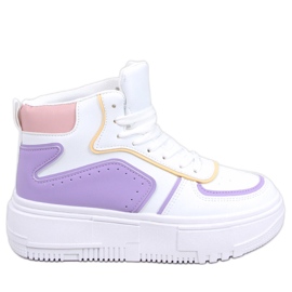 Zapatillas altas Storm BLANCO / MORADO