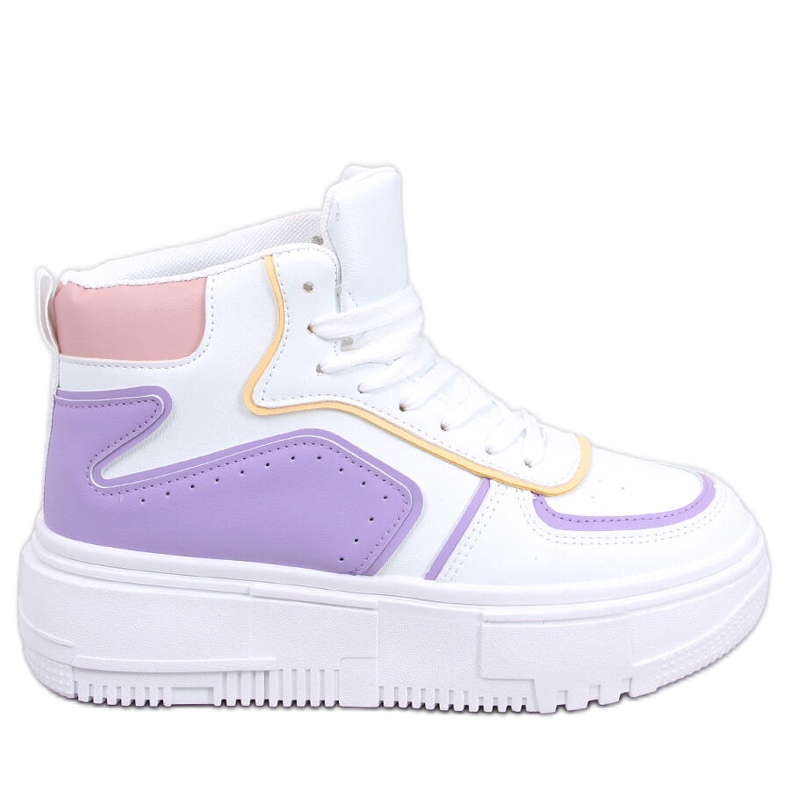 Zapatillas altas Storm BLANCO / MORADO