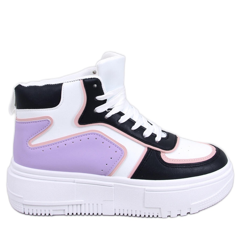 Zapatillas altas Storm NEGRO / MORADO