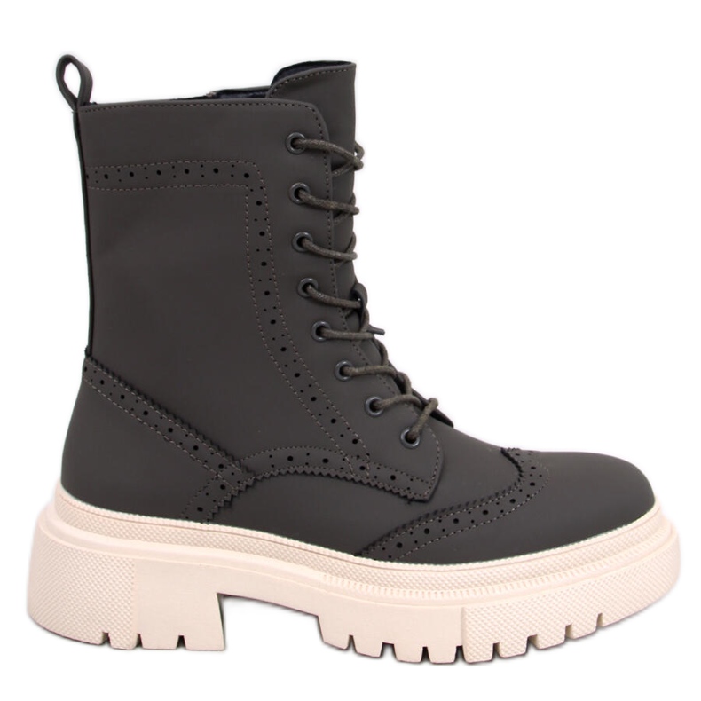 Aubert Botas verdes con cordones