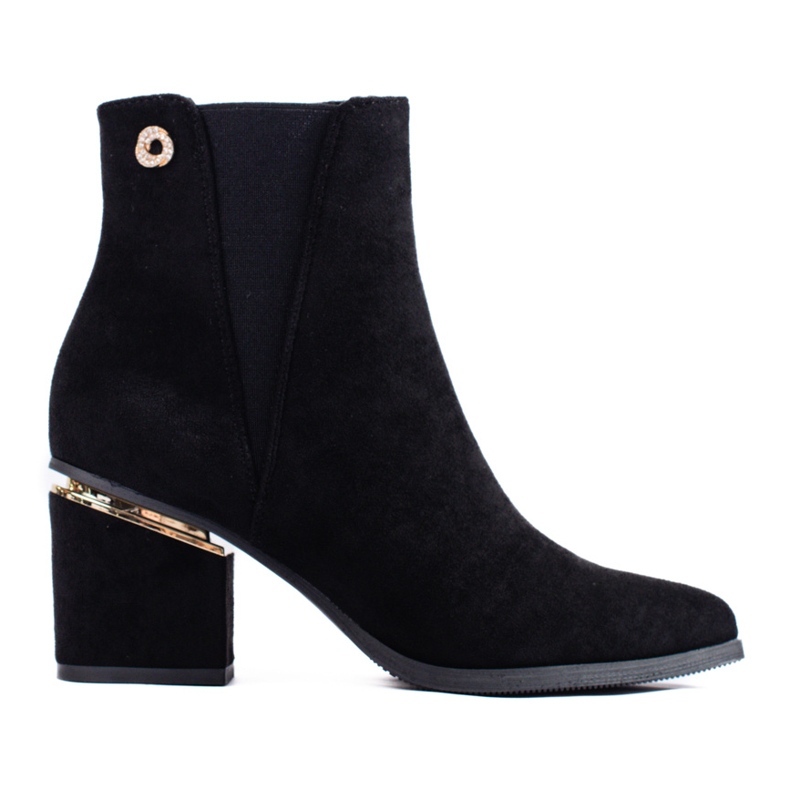 Elegantes botas de ante negro para mujer en el post Shelovet
