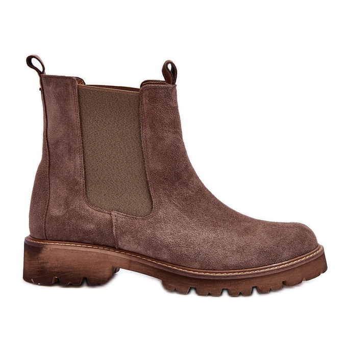 Botas Jodhpur Ante Marrón Nicole 2672