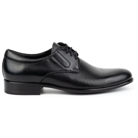 Kampol Zapatos formales hombre piel 324KAM negro