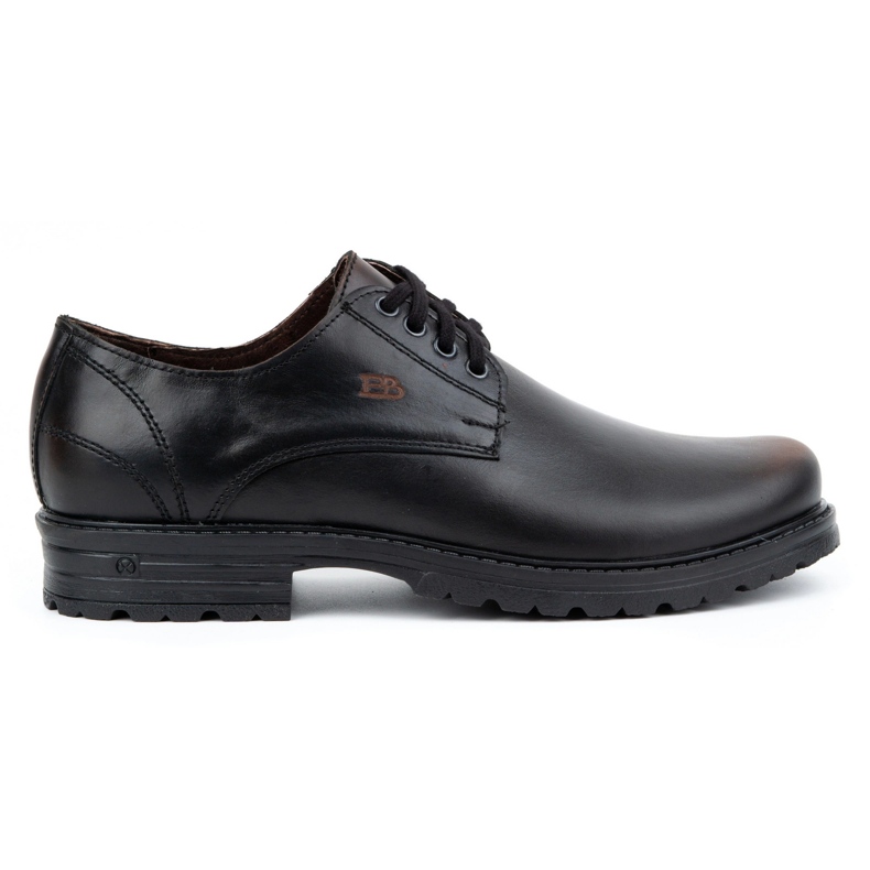 Polbut Botas hombre piel 2120 negro con marrón Polbut Botas hombre piel 2120 negro con marrón