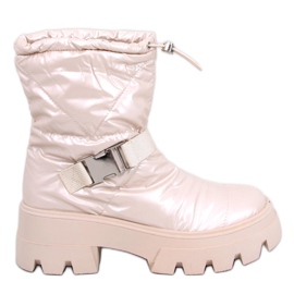 Bisset Botas de nailon beige Bisset Botas de nailon beige