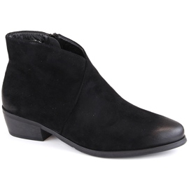 Botas cowboy mujer ante negro Potocki SZ12188