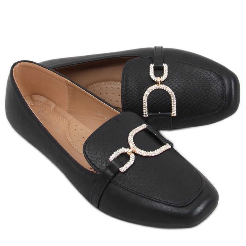 Mocasines mujer Serena Negro