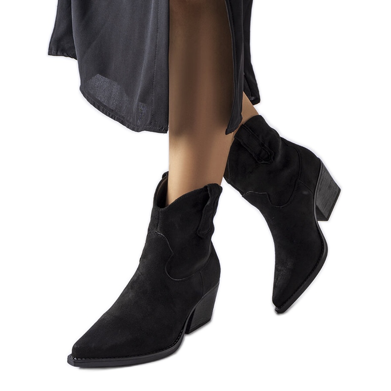 Botas cowboy negras de Christi negro