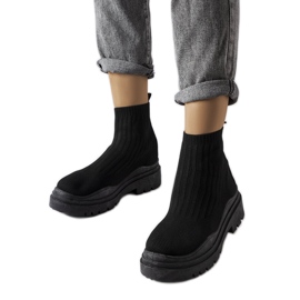 Zapatillas altas negras Marks negro