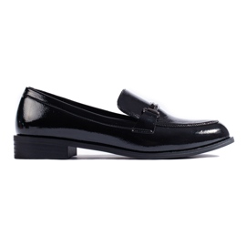 Zapatos de mujer elegantes lacados Shelovet negro