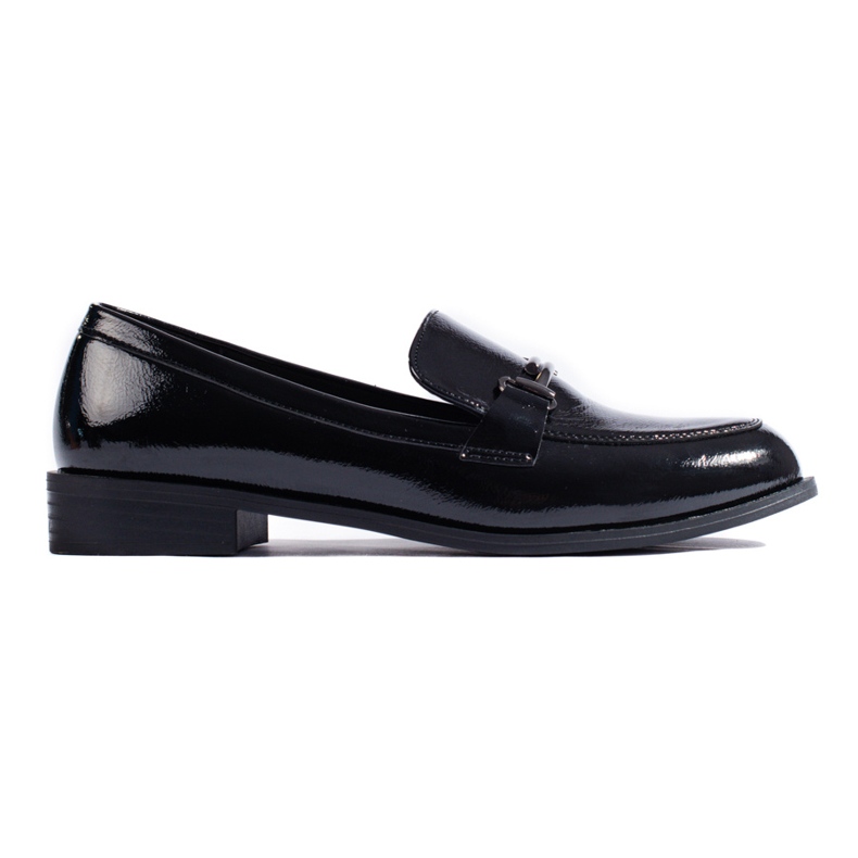 Zapatos de mujer elegantes lacados Shelovet negro