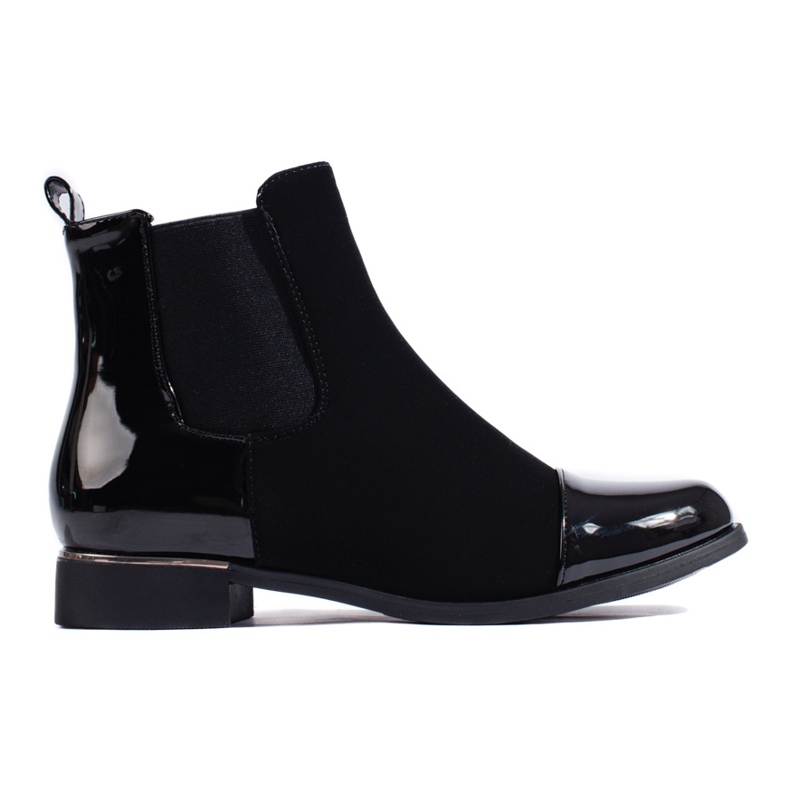 Botas planas mujer Shelovet negras negro