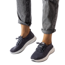 Zapatillas de tela grises de Tommaso